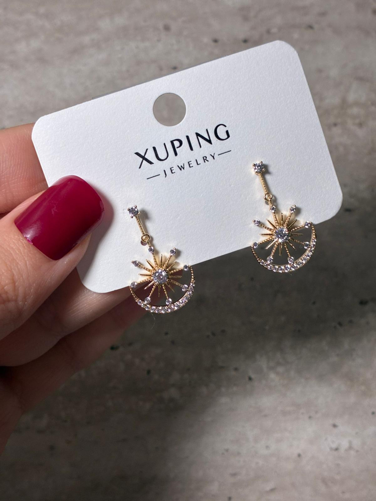 Xuping | Güneş & Ay Küpe