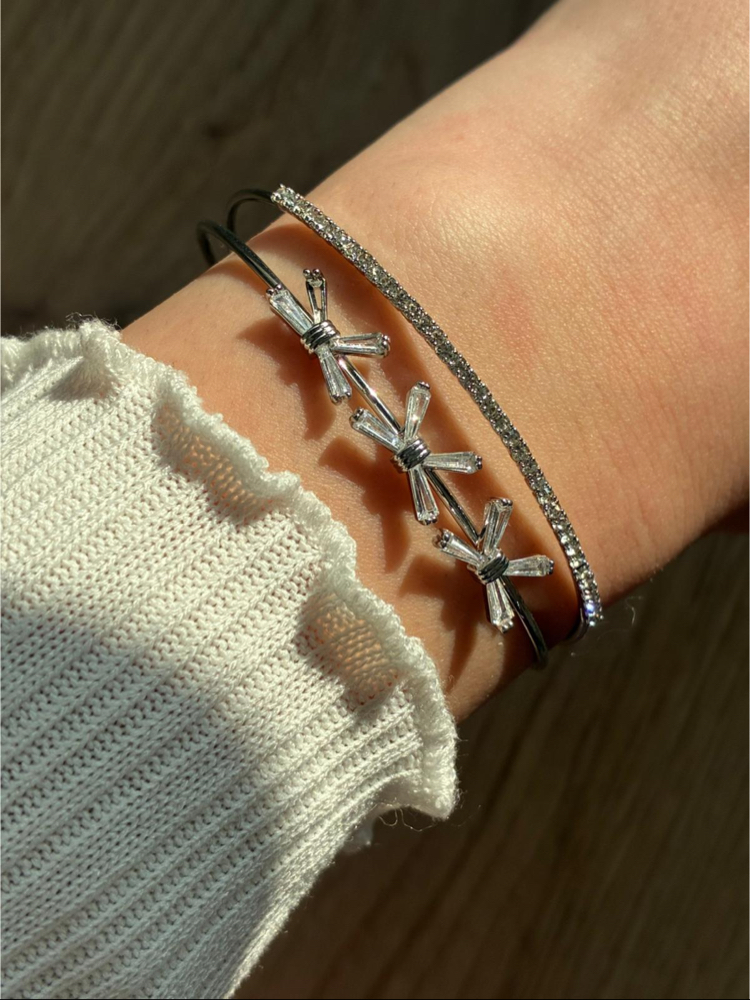 Üçlü Baget Fiyonk Silver Kelepçe