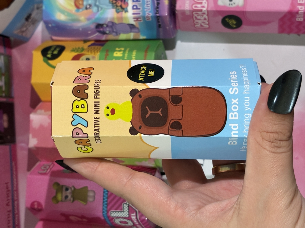 Capybara – Dekoratif Mini Figür (Sürpriz Kutu)
