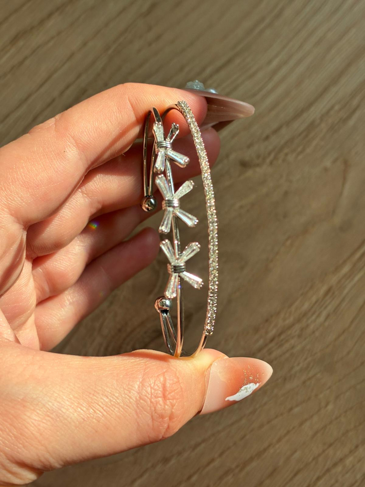 Üçlü Baget Fiyonk Silver Kelepçe
