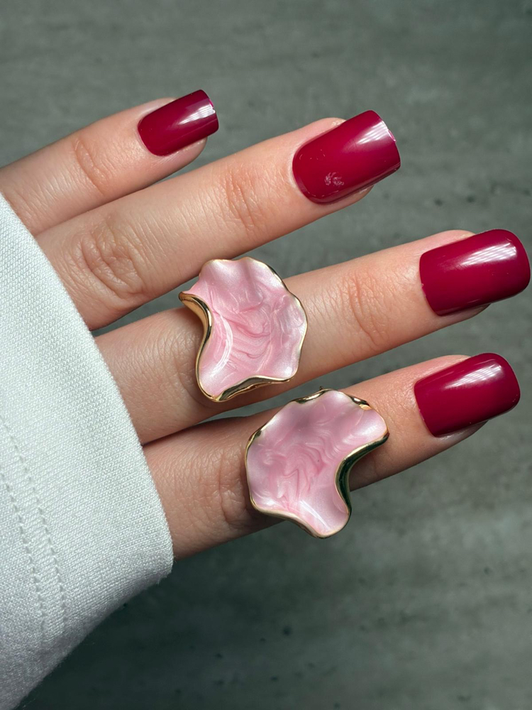 Vip Pembe Dalga Küpe