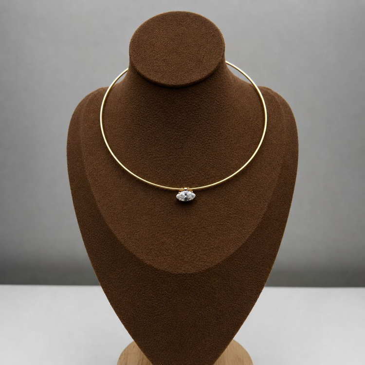 Vip | Gold Markiz Choker Kolye