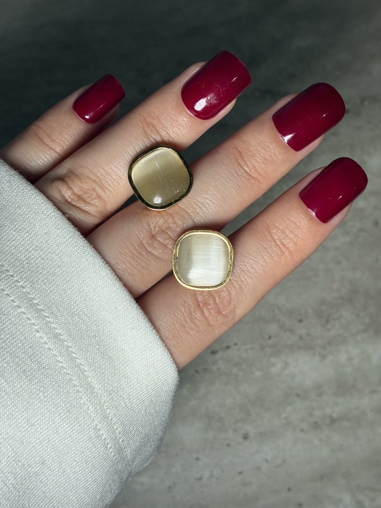 Çelik | Vintage Opal Küpe