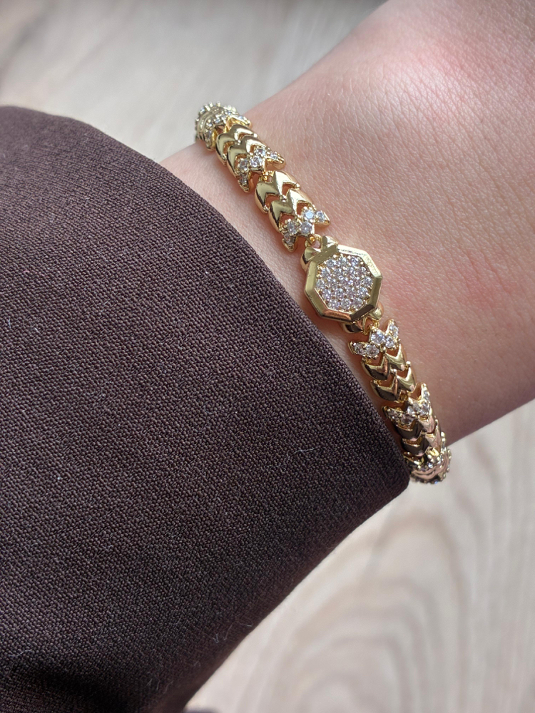 Xuping |Parlak Gold Bileklik