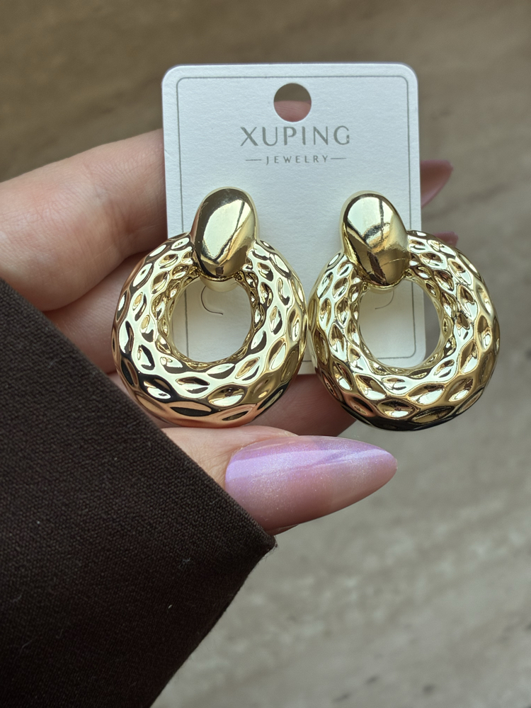 Xuping | Dokulu Halka Küpe