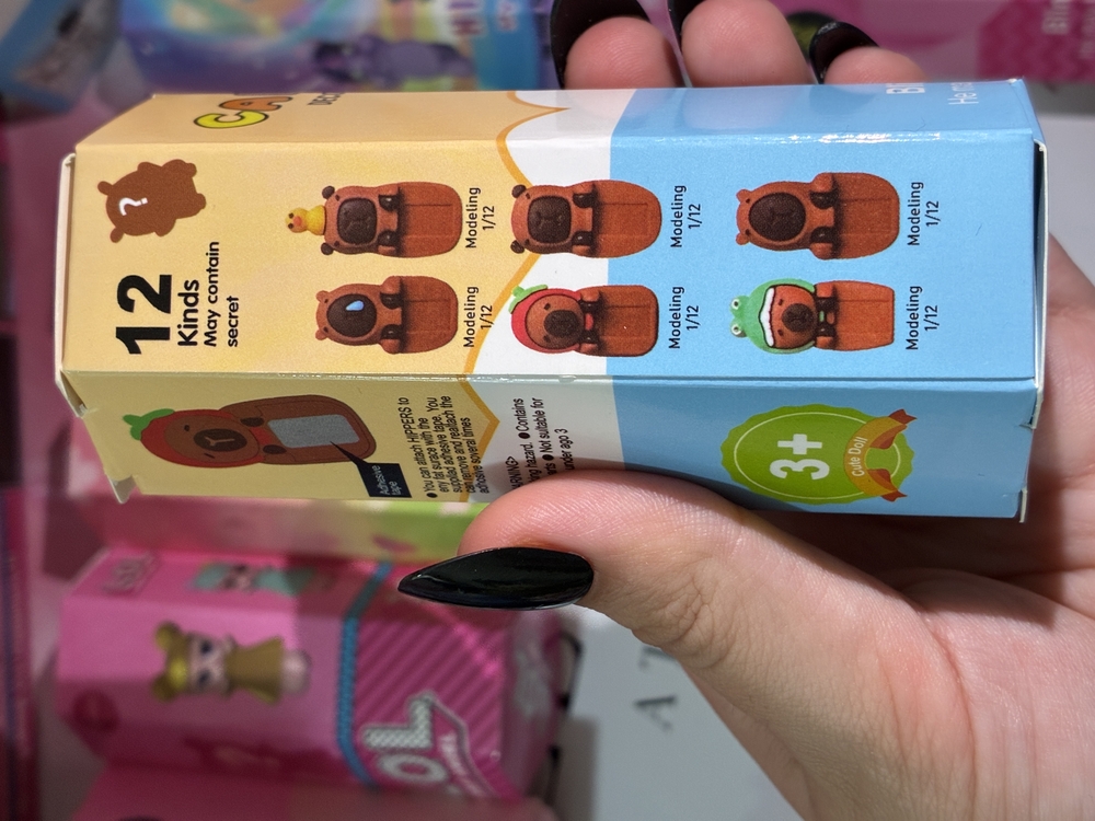 Capybara – Dekoratif Mini Figür (Sürpriz Kutu)