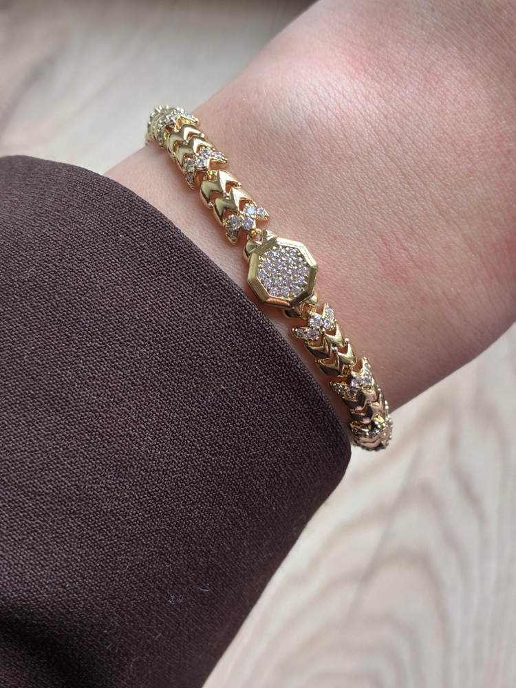Xuping |Parlak Gold Bileklik