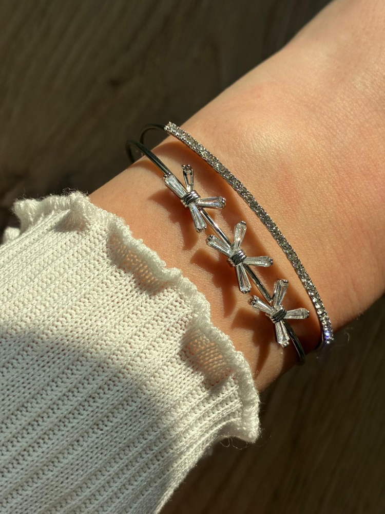 Üçlü Baget Fiyonk Silver Kelepçe