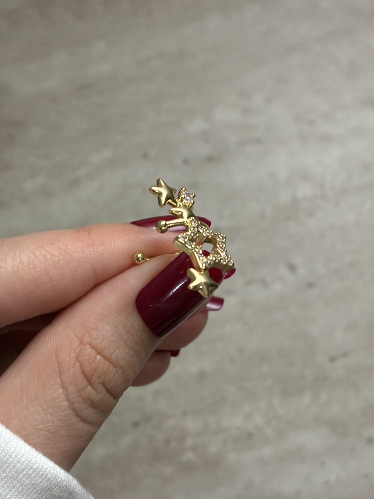 Xuping | Yıldız Detaylı Ear Cuff