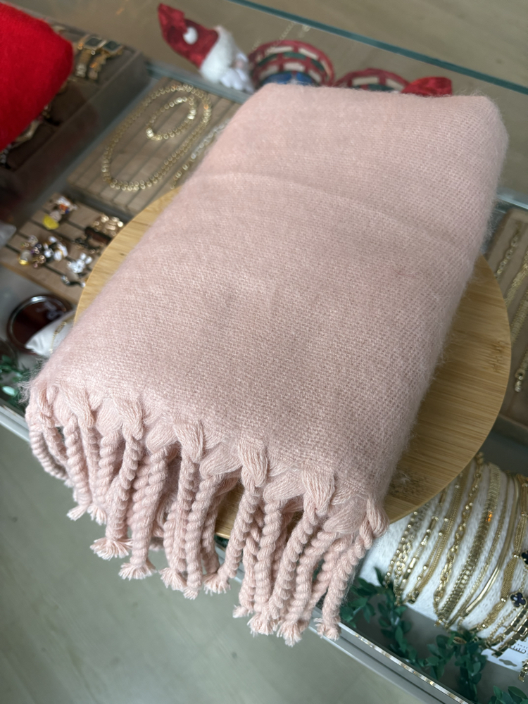 Pembe Pinterest Şal