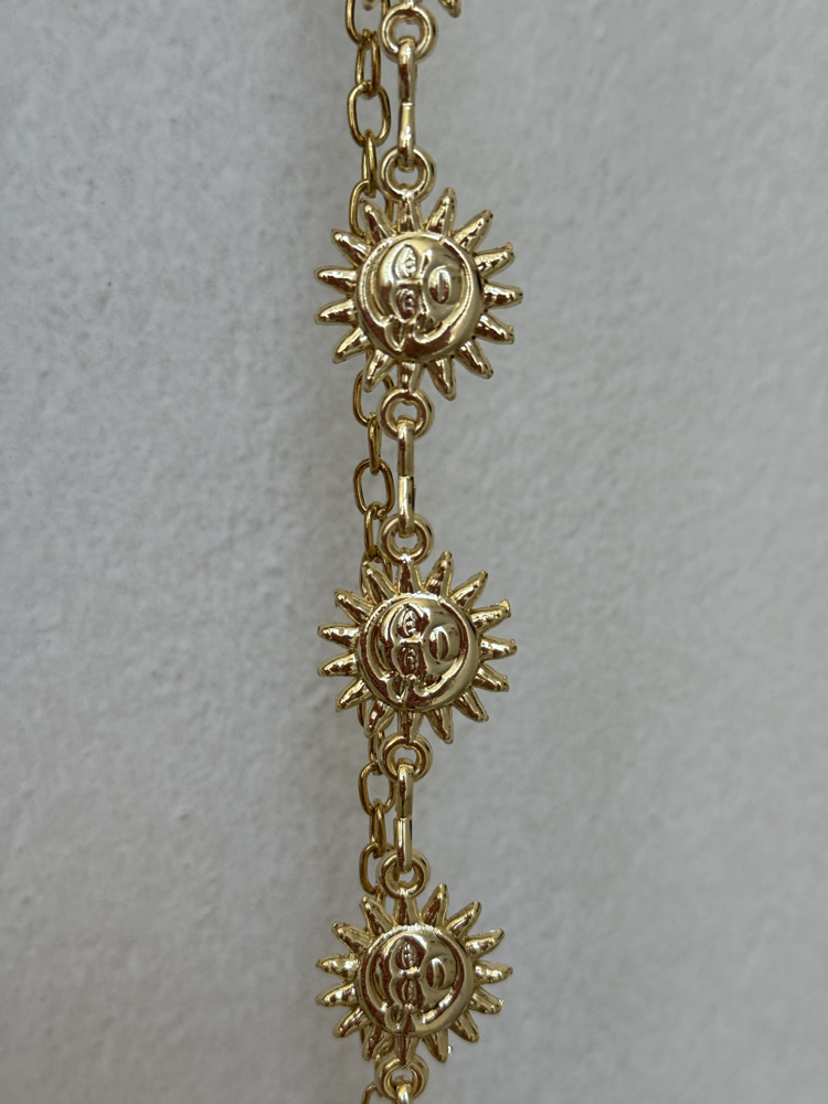 Güneş model gold kemer