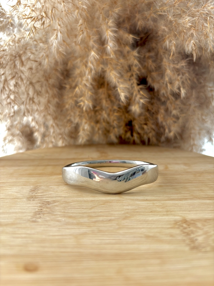 Silver Dalga Kelepçe