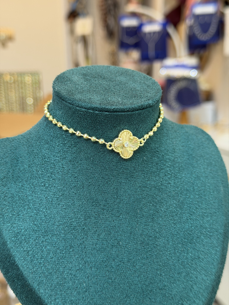Yonca 14K Bileklik