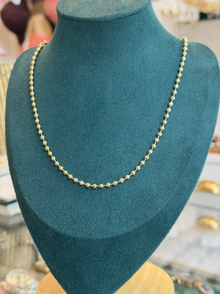 14K zincir 50 cm