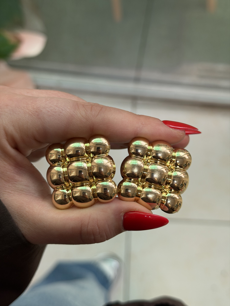 Gold Küpe