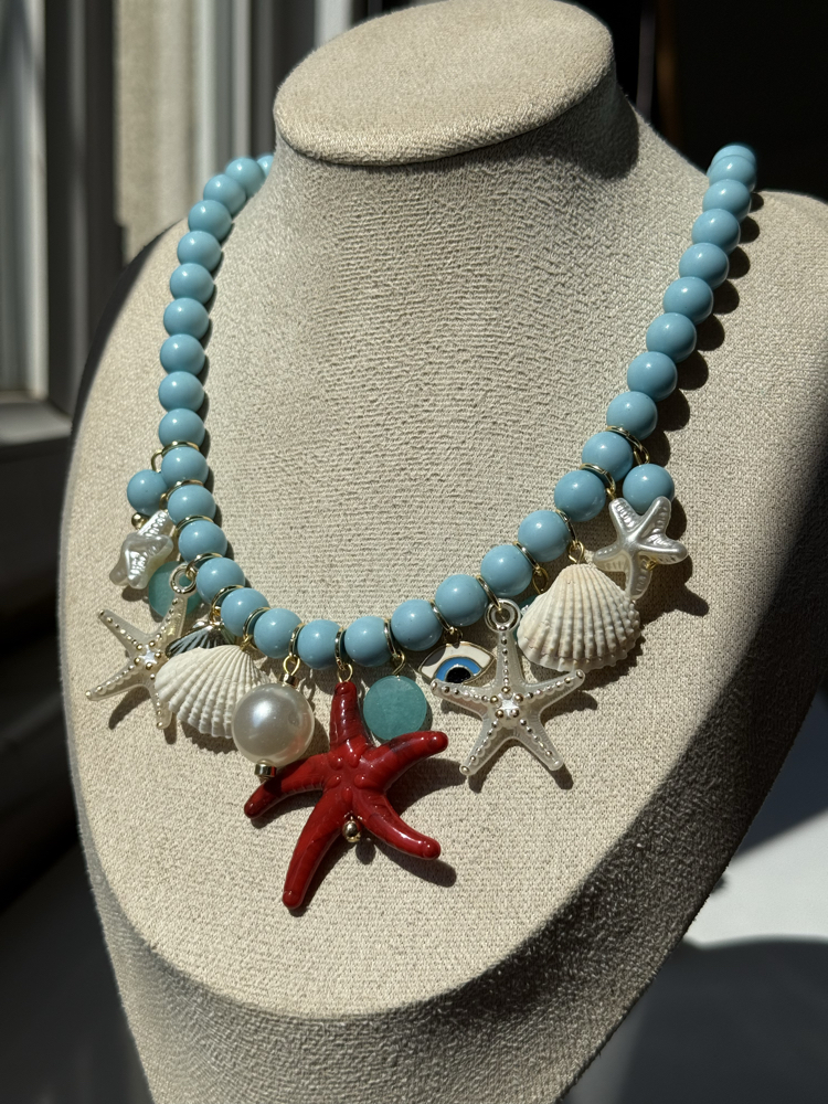 Mavi Charm kolye