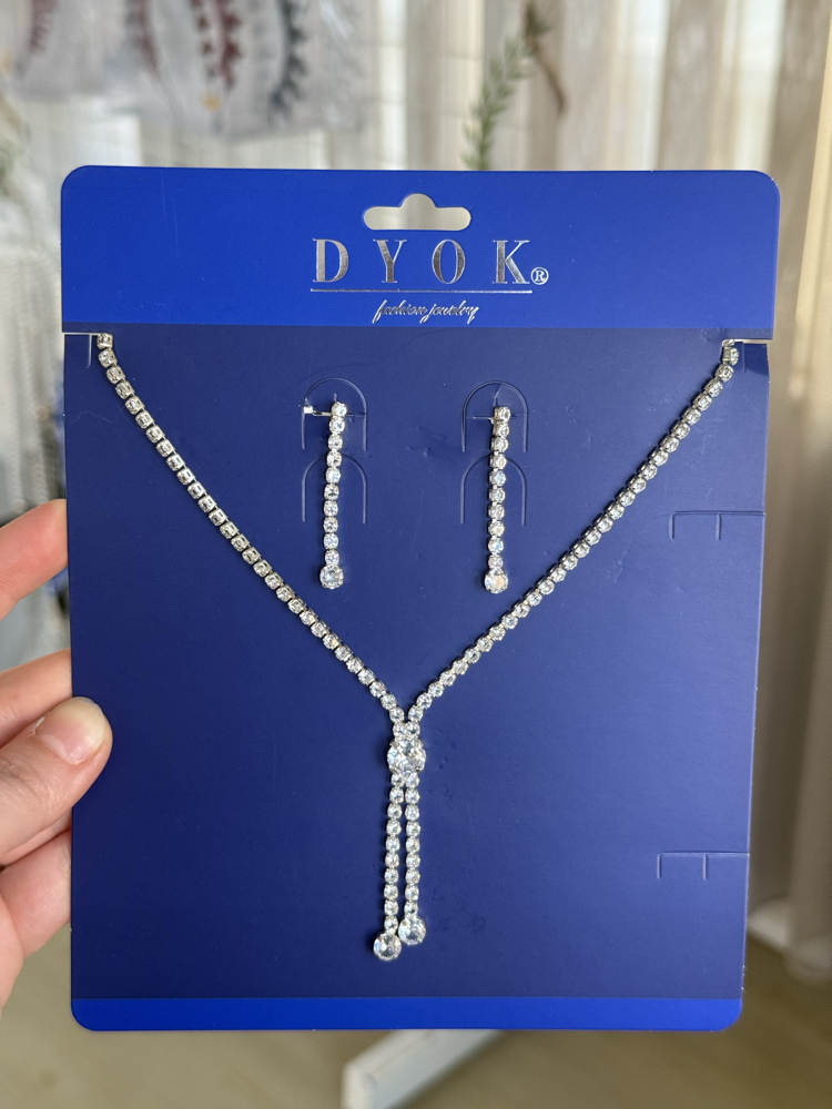 Zirkon Taşlı Set