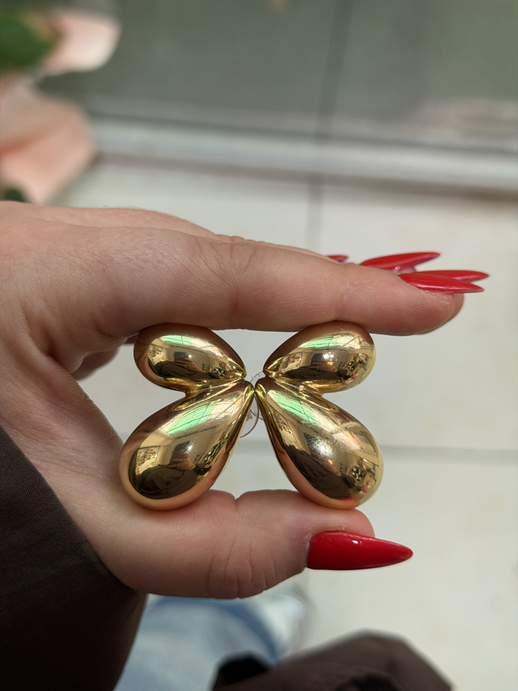 Gold Küpe