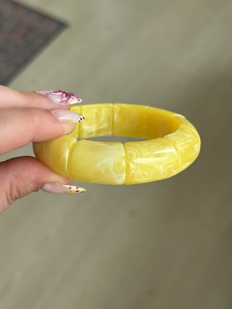 Sarı Lastik Bileklik