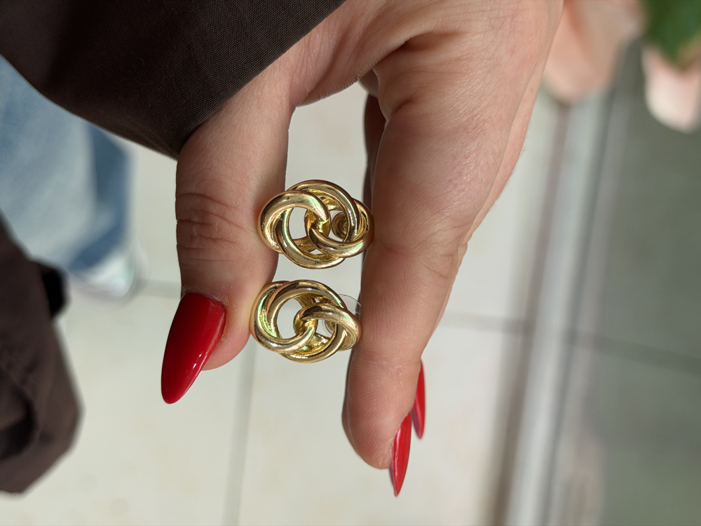 Gold Mini Küpe