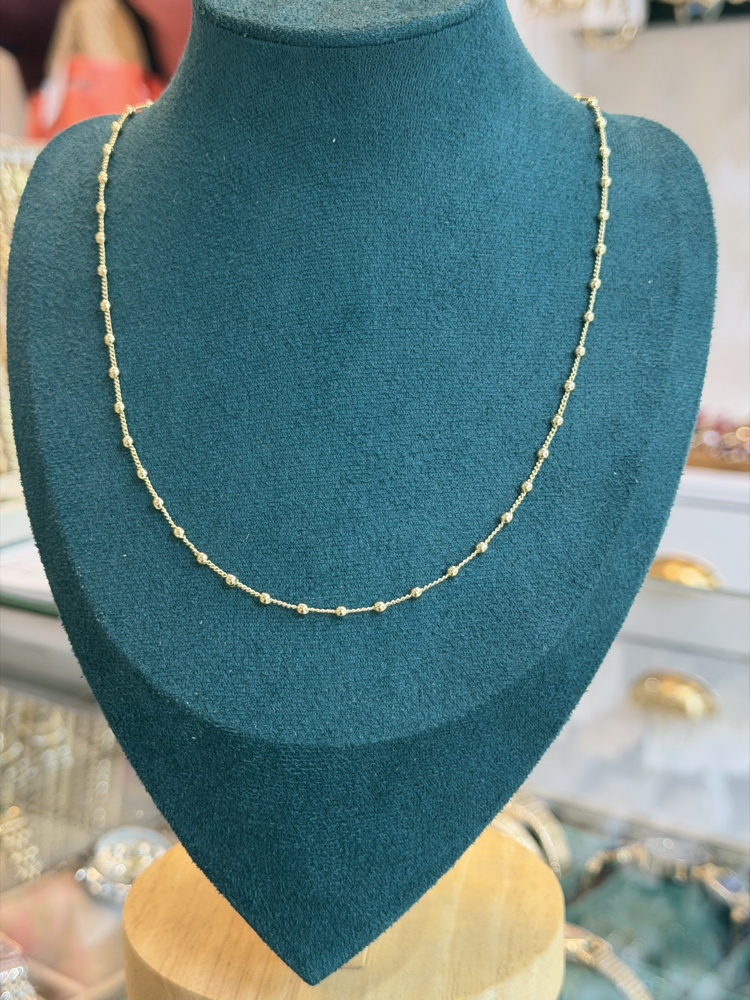 Dorika 14K Zincir 45 cm