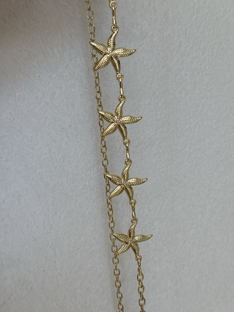 Yıldız model gold kemer 