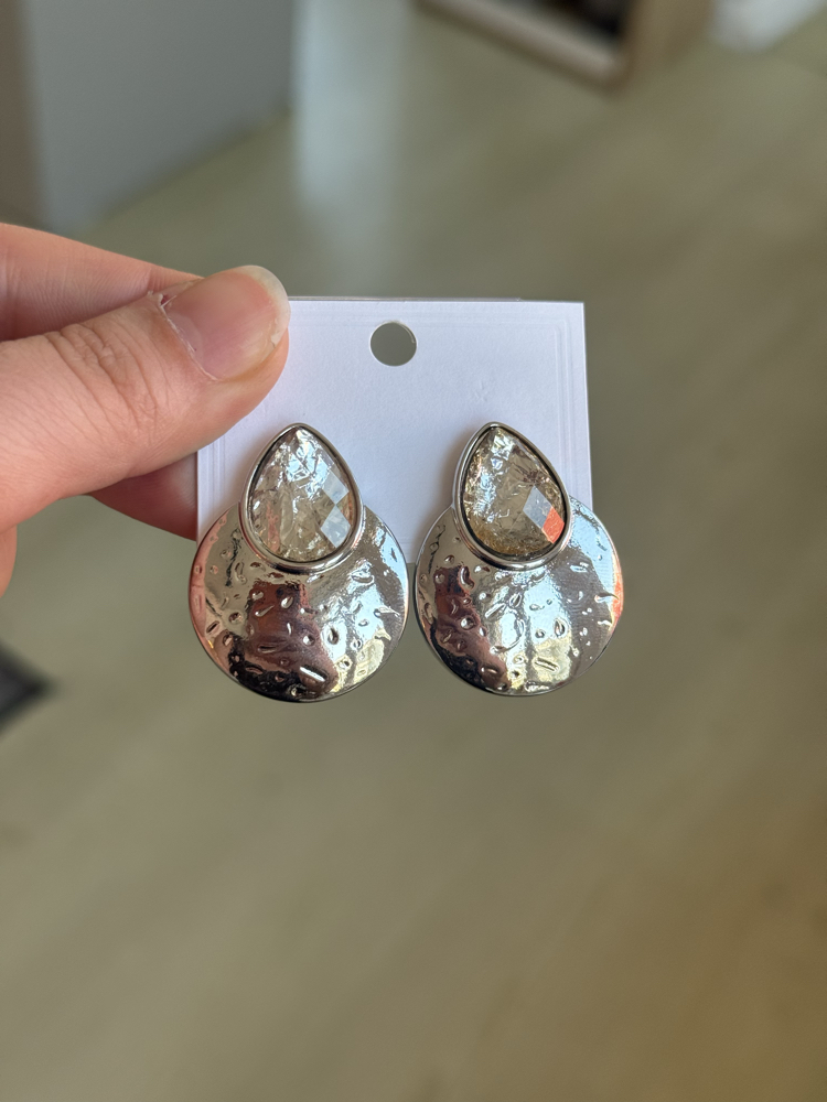 Silver Damla Küpe