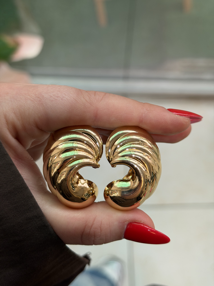 Gold Küpe