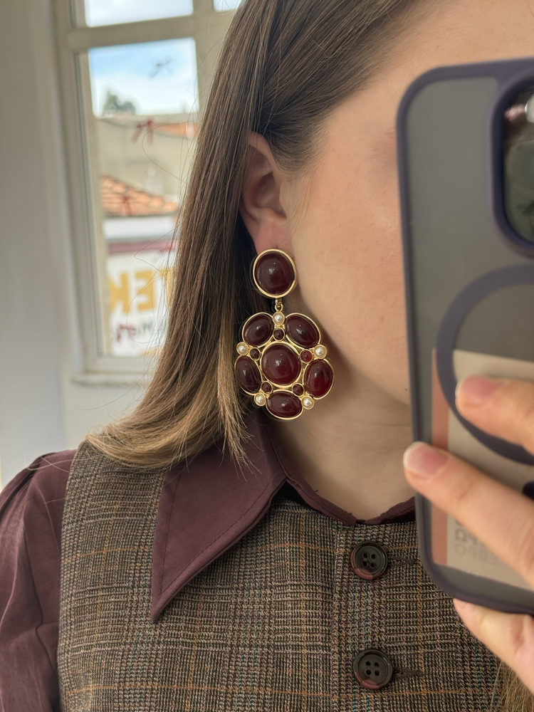 Bordo Mng Küpe
