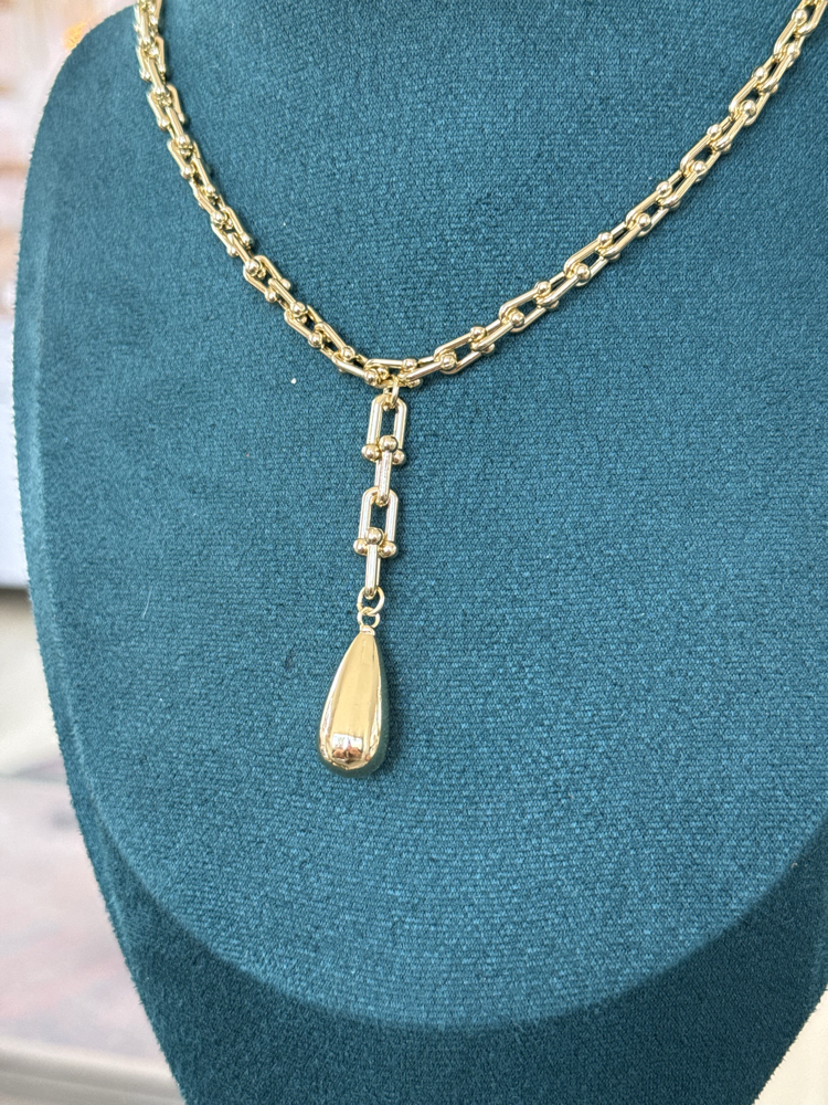 14K Tifanny Model Y Kolye