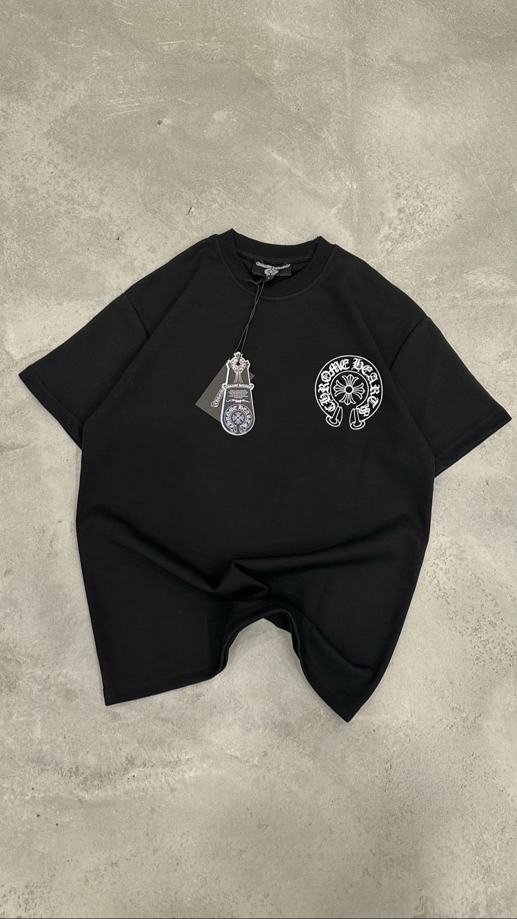 Chrome Heart T-Shirt (Siyah)