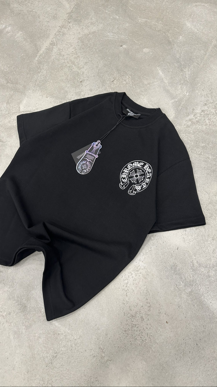 Chrome Heart T-Shirt (Siyah)