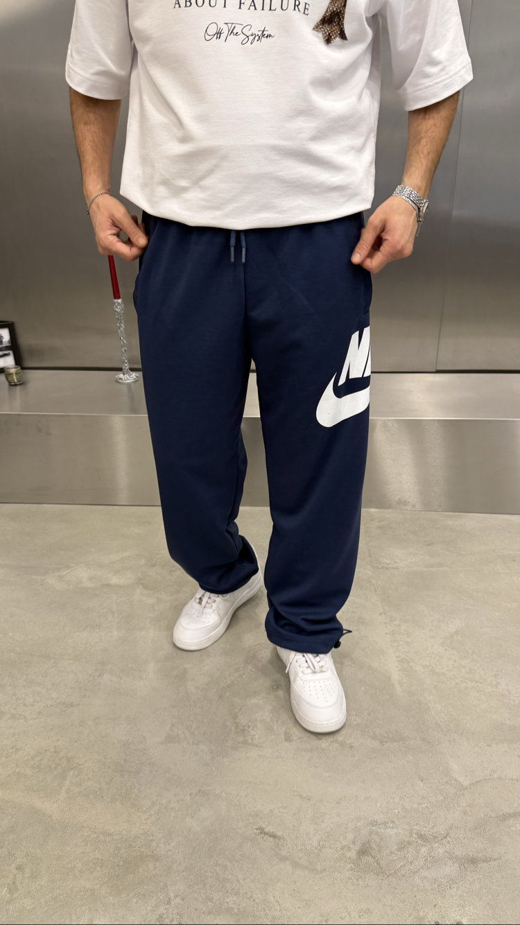 Nike Baskılı Yazlık Baggy (Lacivert)