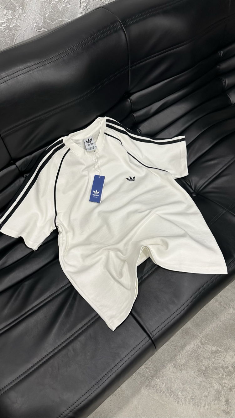 Adidas Retro T-Shirt (Beyaz)