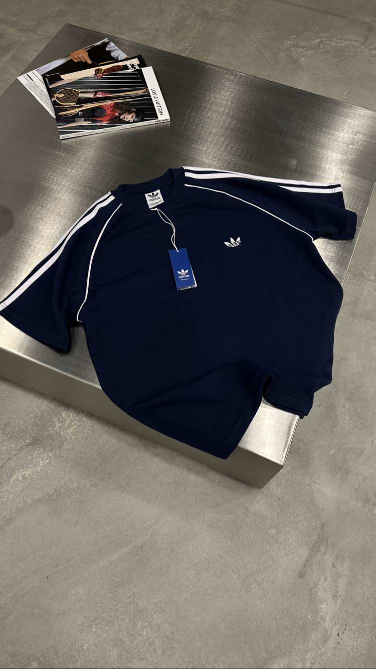 Adidas Retro T-Shirt (Lacivert)