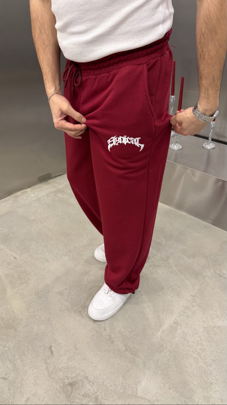 Synical İthal Yazlık Baggy (Bordo)