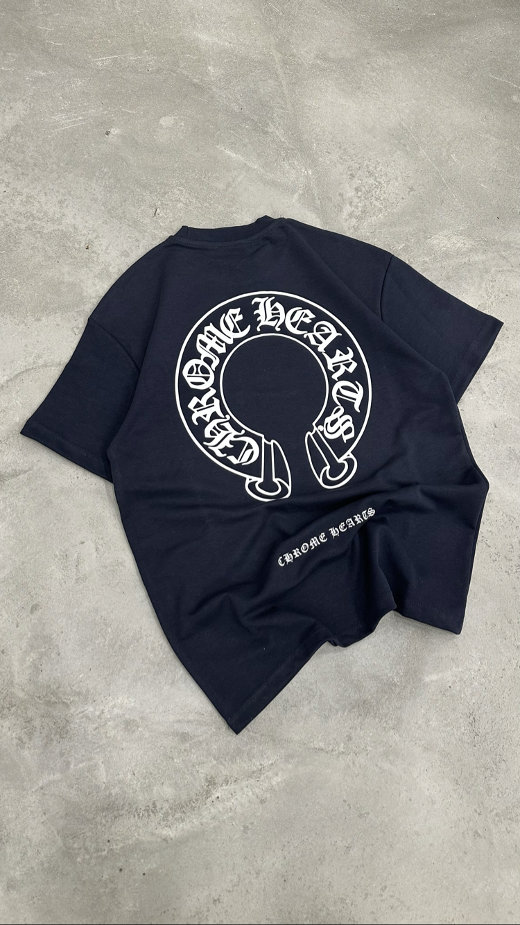 Chrome Heart T-Shirt (Lacivert)