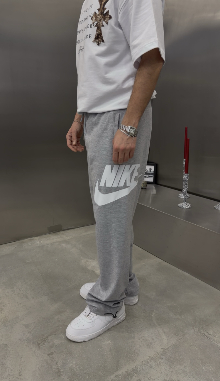 Nike Baskılı Yazlık Baggy (Gri)