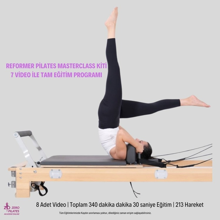 Reformer Pilates Masterclass Kiti: 7 Video ile Tam Eğitim Programı