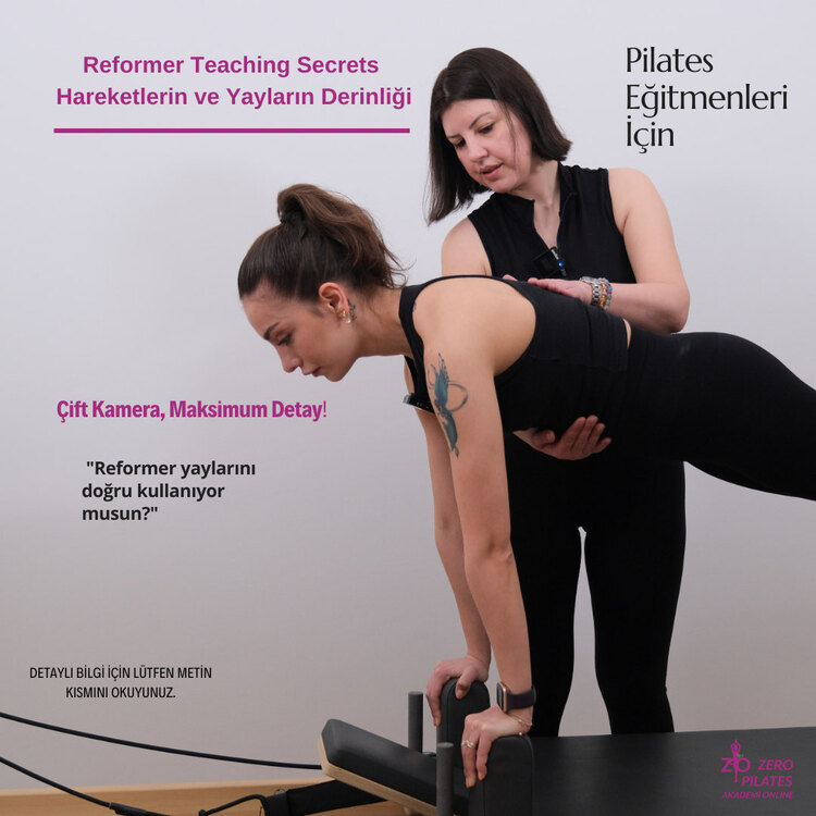 3-Reformer Teaching Secrets – Hareket Analizi ve Yay Kullanımı (Bölüm 6 ve 7)