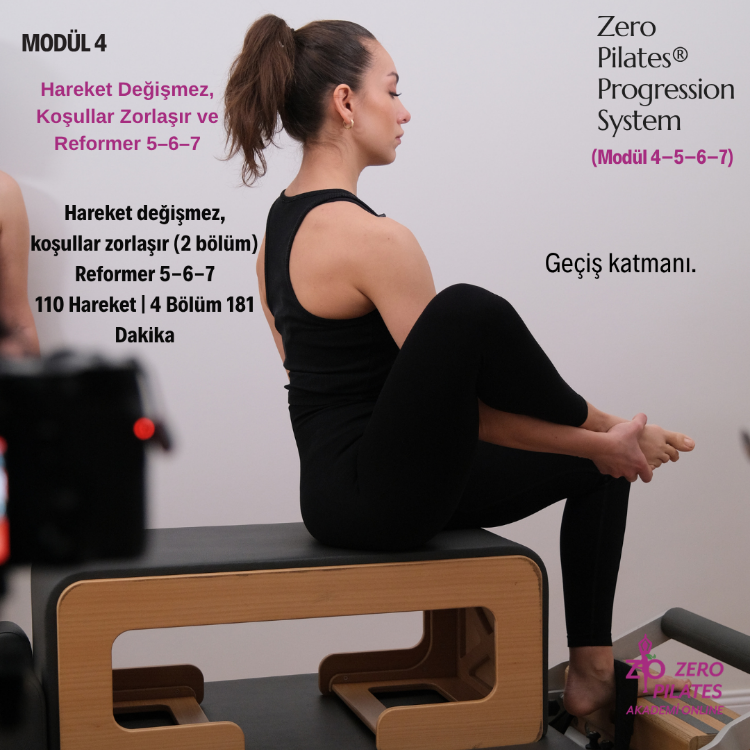 ZERO PİLATES® MODÜL EĞİTİMLERİ (MODÜL 4–5–6–7)