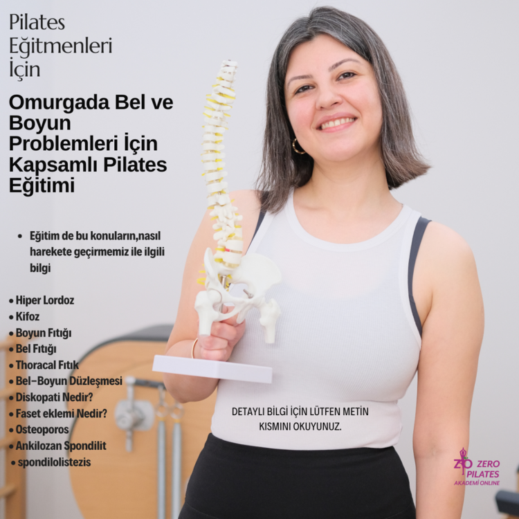 Omurgada Bel ve Boyun Problemleri İçin Kapsamlı Pilates Eğitimi