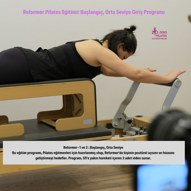Reformer Pilates Eğitimi: Başlangıç, Orta Seviye Giriş Programı