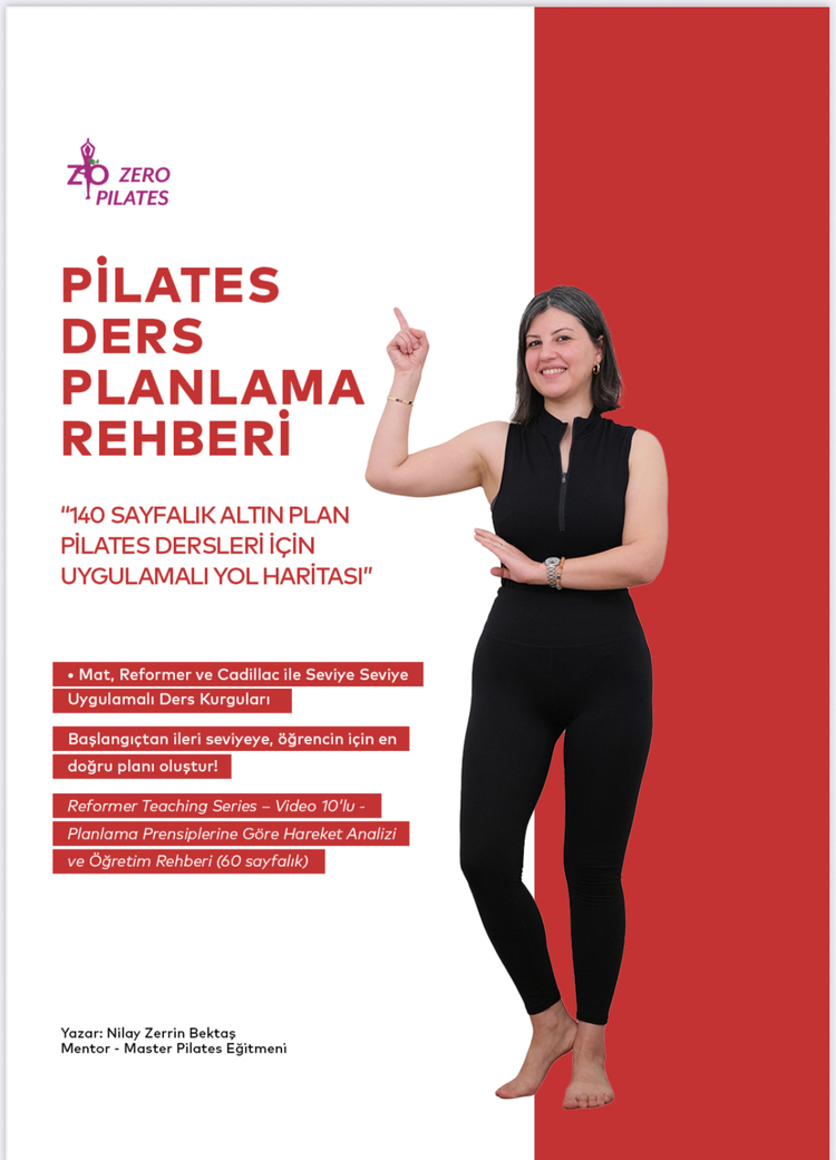 Pilates Ders Planlama Rehberi 140 Sayfalık Altın Plan