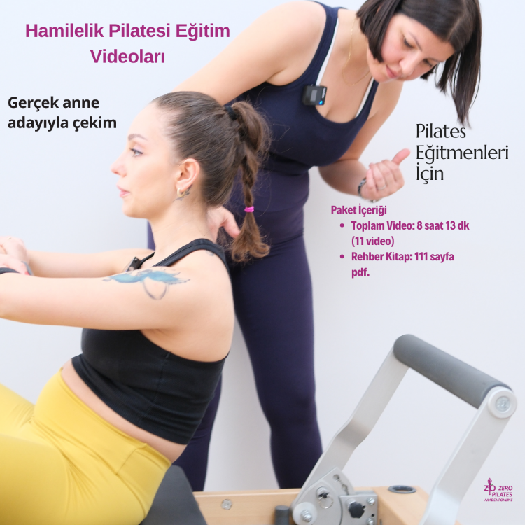 Hamilelik Pilatesi Eğitim Videoları | Doğum Sonrası Seri – 8 saat 13dk