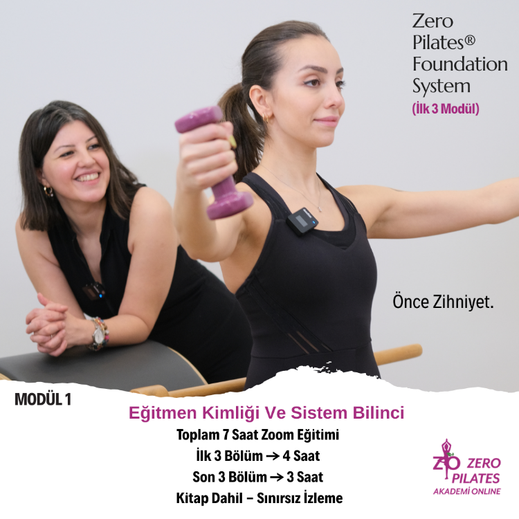 ZERO PİLATES® MODÜL EĞİTİMLERİ (İLK 3 MODÜL)