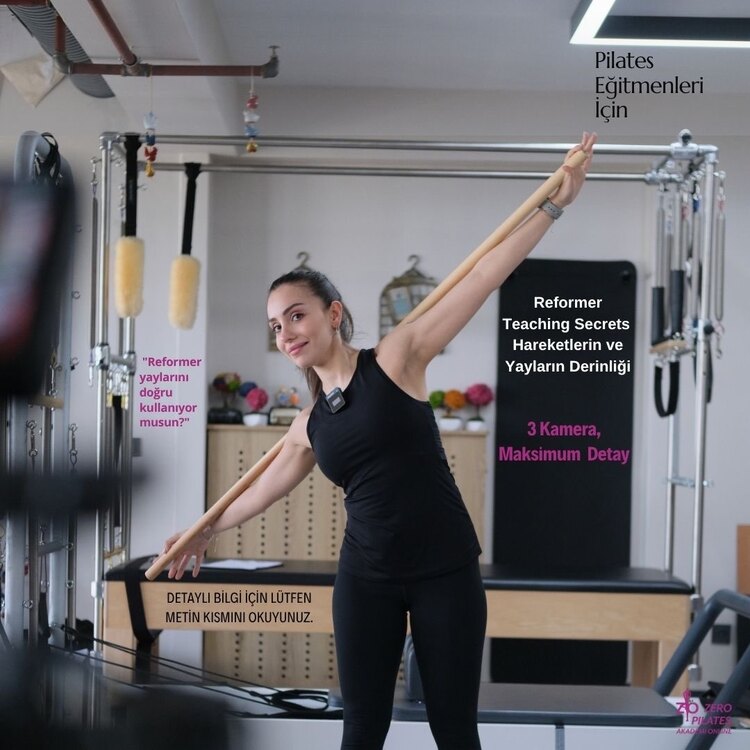 5-Reformer Teaching Secrets – Hareket Analizi ve Yay Kullanımı (Sadece 10. Bölüm)