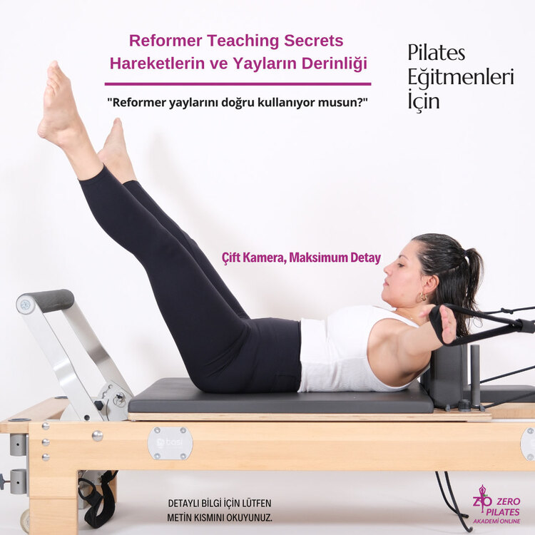 2-Reformer Teaching Secrets – Hareket Analizi ve Yay Kullanımı (Bölüm 3, 4 ve 5)