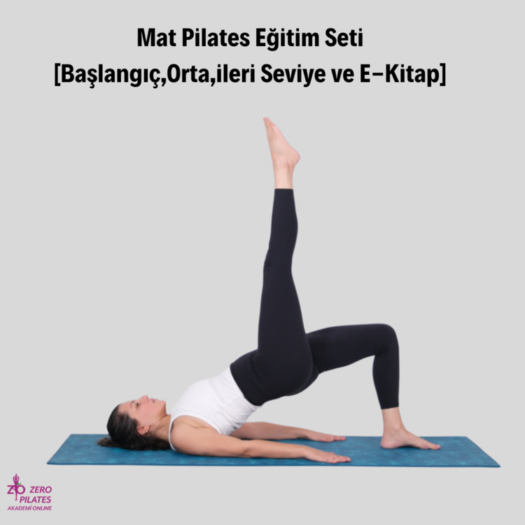 Mat Pilates Eğitim Seti -  [Başlangıç,Orta,ileri Seviye ve E-Kitap]