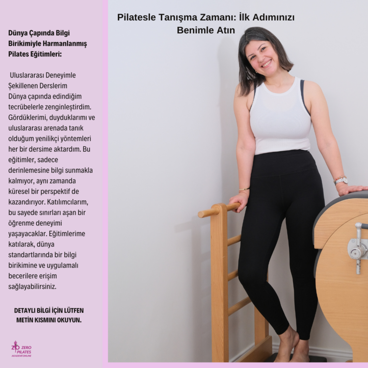 Pilatesle Tanışma Zamanı: İlk Adımınızı Benimle Atın